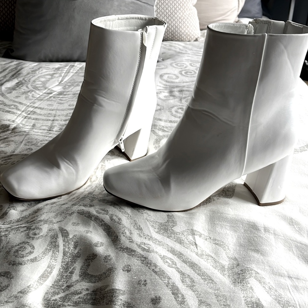 White boots